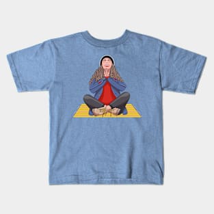 Smiling Meditation Kids T-Shirt